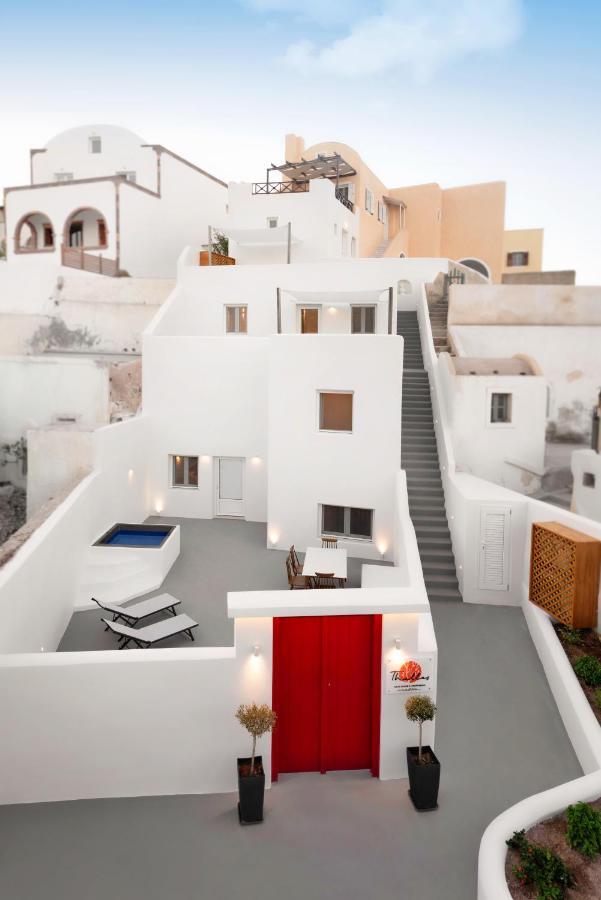 Thallos Cave House And Apartments カルテラドス エクステリア 写真