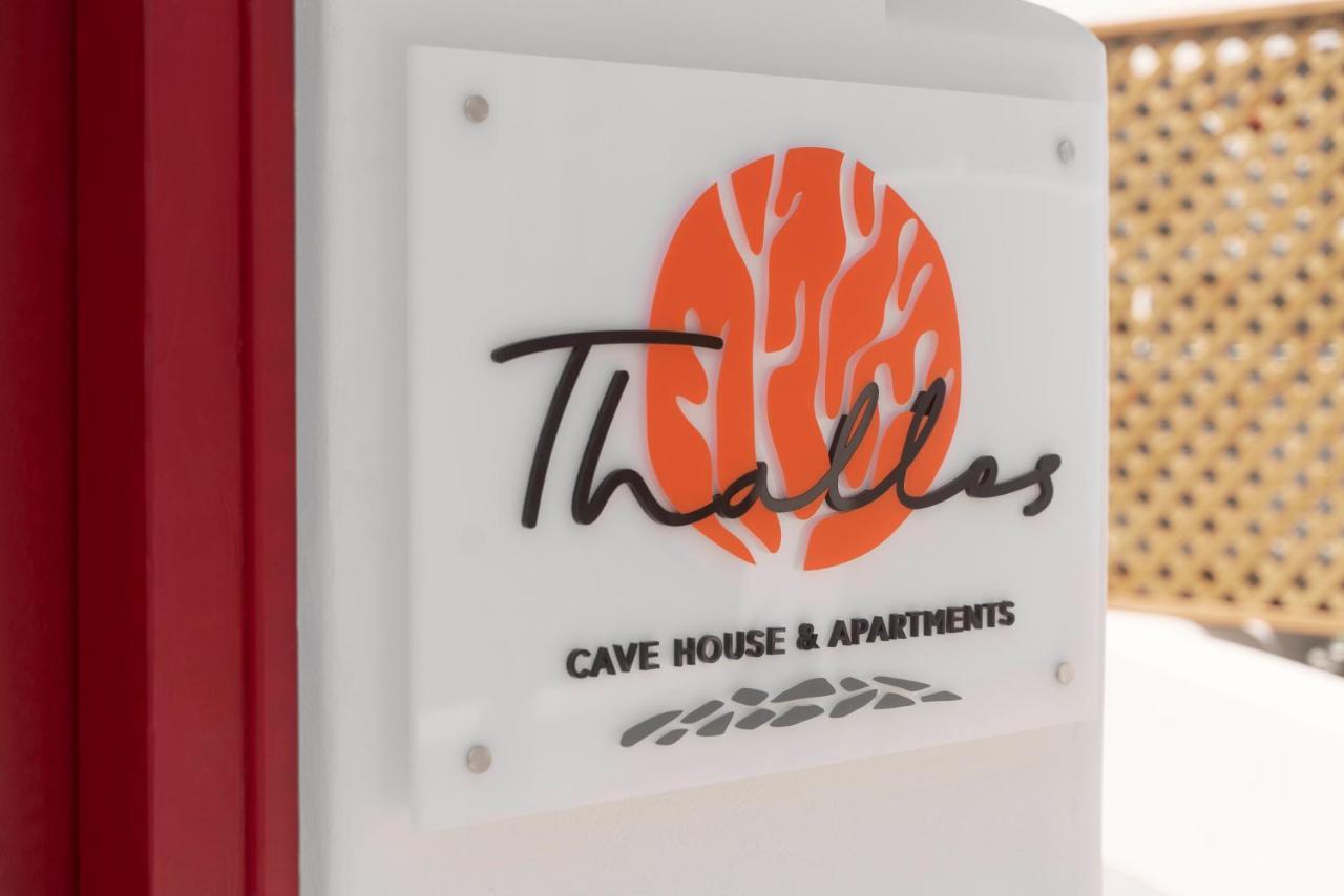 Thallos Cave House And Apartments カルテラドス エクステリア 写真